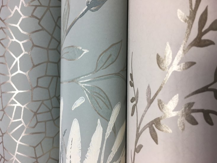 1838 Wallcoverings Behang Milton Grey 1601-103-05 - LAB COLOUR THE WORLD
