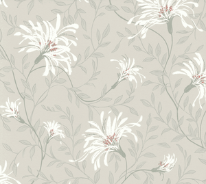 1838 Wallcoverings Fairhaven Behang Grey 1601-101-05 - LAB COLOUR THE WORLD