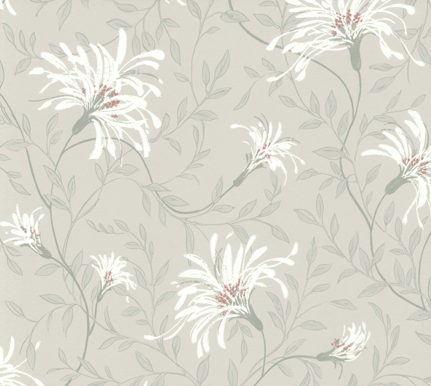 1838 Wallcoverings Fairhaven Behang Grey 1601-101-05 - LAB COLOUR THE WORLD