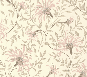 1838 Wallcoverings Fairhaven Behang Pink 1601-101-02 - LAB COLOUR THE WORLD
