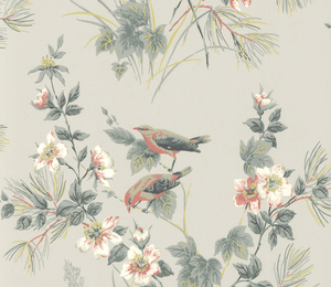 1838 Wallcoverings Rosemore Behang Grey 1601-100-05 - LAB COLOUR THE WORLD