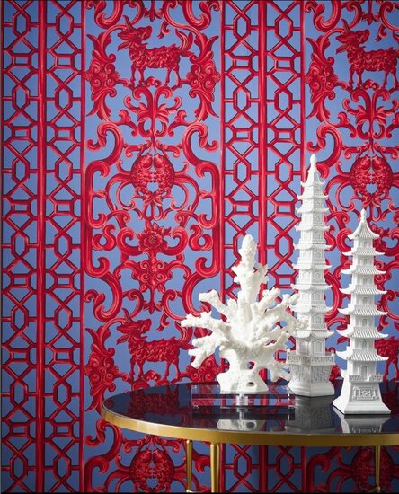 tony duquette xanadu behang jim thompson