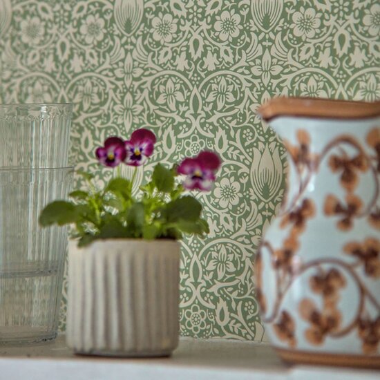 Morris & Co. Borage behang 217198