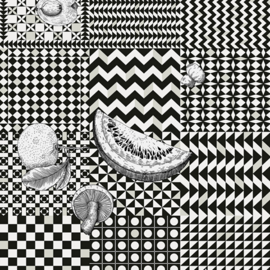 Fornasetti Frutta e Geometrico Behang 123/6030