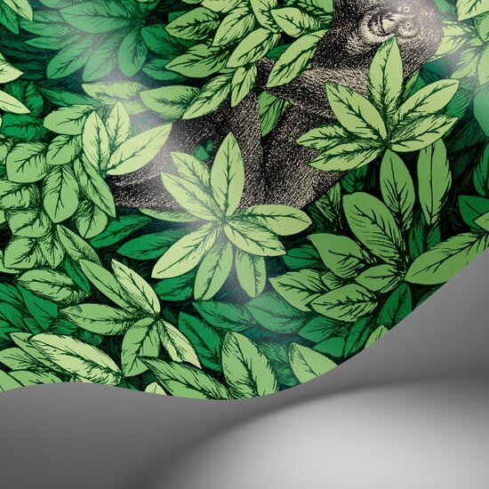 Fornasetti Foglie e Scimmie Behang 123/10049