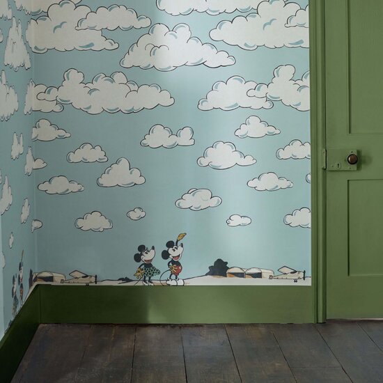 Sanderson Mickey In The Clouds Behang 217292