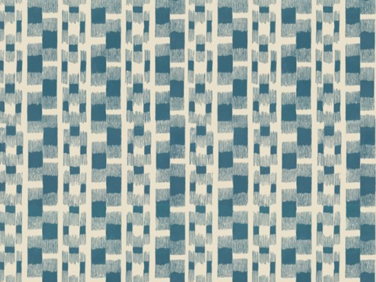 Antoinette Poisson Ikat Wallpaper Rouleau 14A
