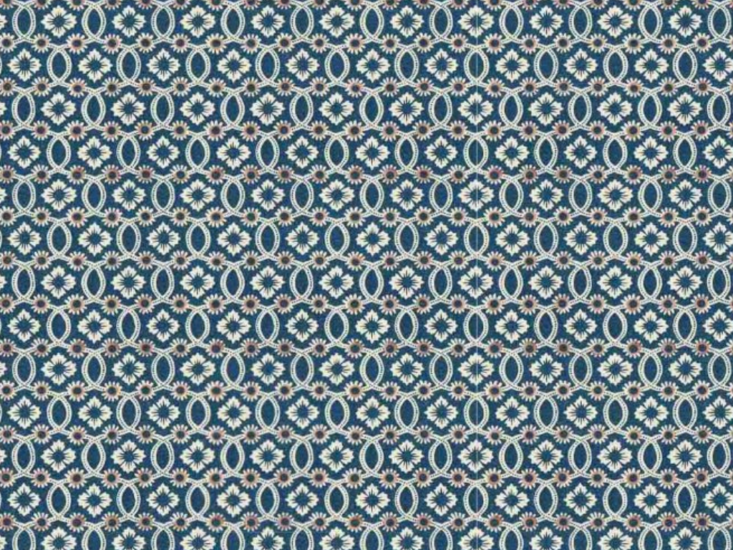 Antoinette Poisson Fleurs et Entrelacs Wallpaper Rouleau 16A