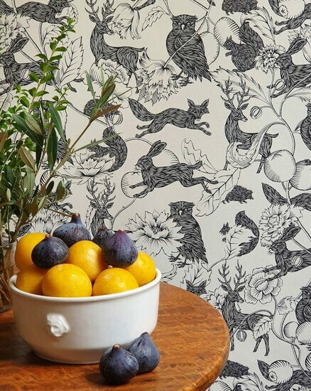 Antoinette Poisson Crepuscules Wallpaper Rouleau 52B