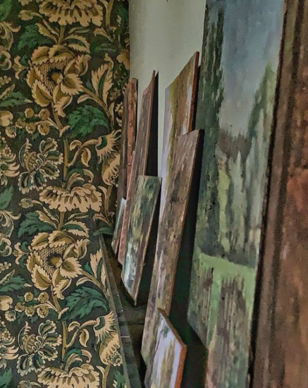 Antoinette Poisson Grands Pavots Behang - Luxury By Nature