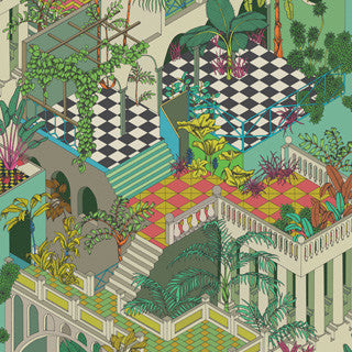 behang Cole & Son miami 105-4017 geometric ii luxury by nature