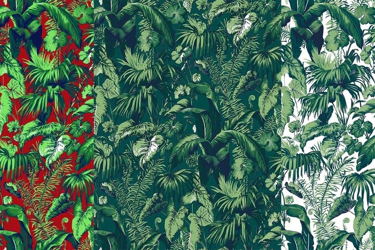 behang edmond petit Feuillage RM001 Madeleine Castaing Collectie luxury by nature