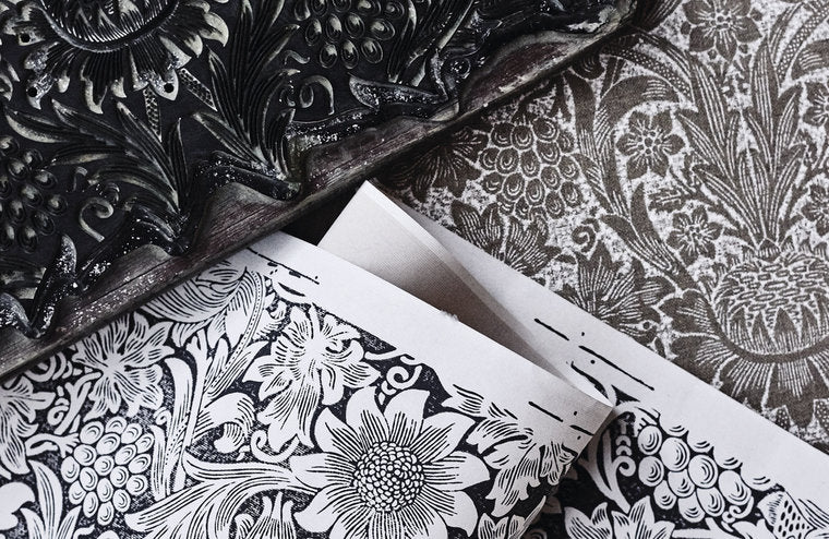 Behang Morris & Co. Pure Sunflower 216049 - Pure Morris collectie Luxury By Nature sfeer 2