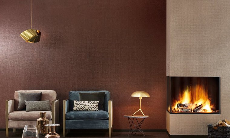 Behang ARTE GRA1 - Graphite Behangpapier Collectie Luxury By Nature sfeer 3