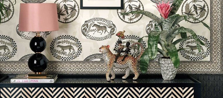 Ardmore Border 109-5025 sfeer 2 Cole and Son detail Ardmore Behang Collectie