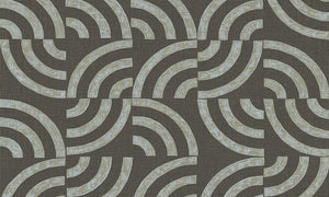 Arc 47511 tegelpatroon ronde vorm bruin groen Luxury by nature