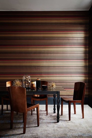 Cole and Son Carousel Stripe 110-9044 streepbehang Marquee Stripes sfeer
