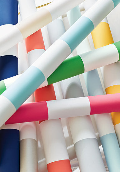 Summerhouse-Summer Stripe behang Thibaut sfeer 1