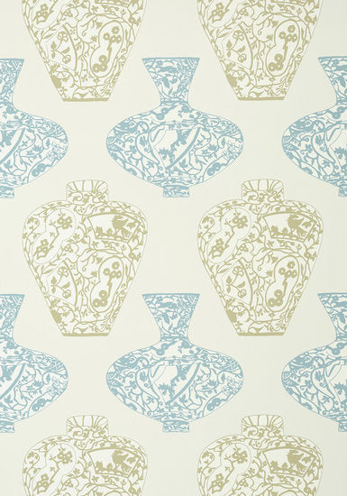 Imari Vase Behang Thibaut T13122