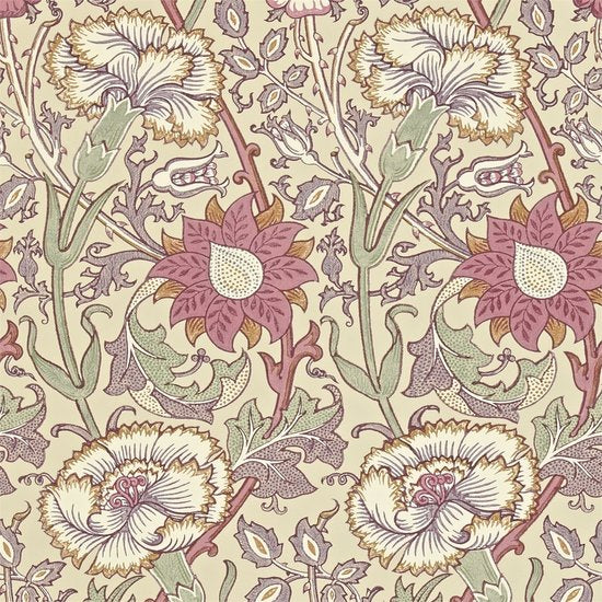 Behang William Morris Pink and Rose Morris & Co 212566