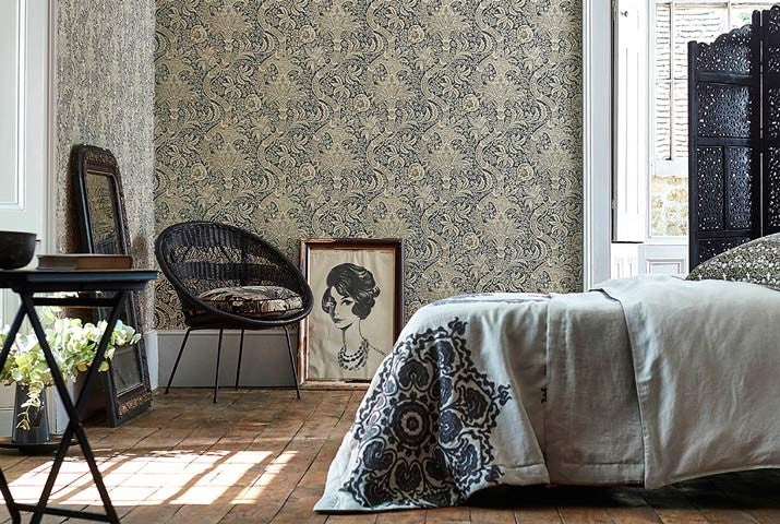 Morris & Co Indian behang William Morris Archive IV 4 The Collector sfeer 1