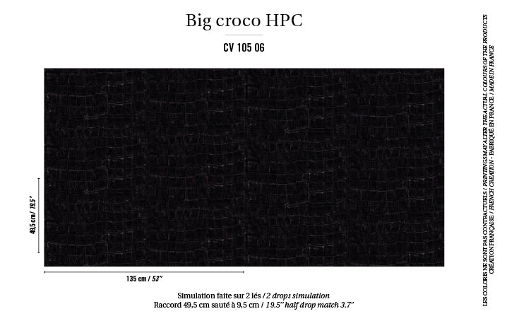 Big Croco Project Behang Contract Markt HPC CV-105-06