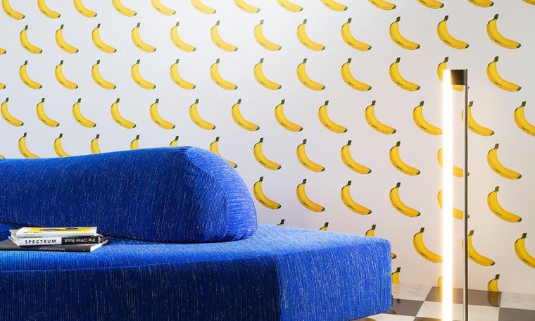Bananas behang Arte Flavor paper for arte B-A-N-A-N-A-S