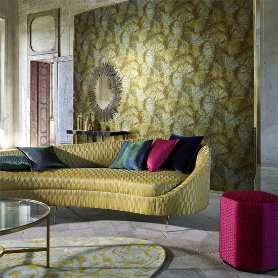 Taisho Deco Behang Zoffany The Muse Behang Collectie sfeer