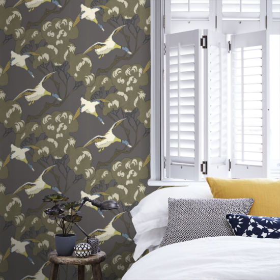 Mulberry Home Flying Ducks Behang FG090.H10