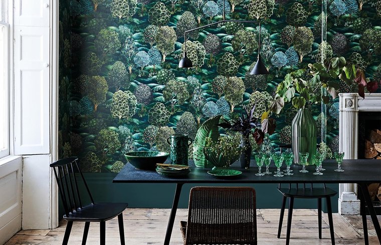 Cole and son Forest behang papier Botanical Botanica