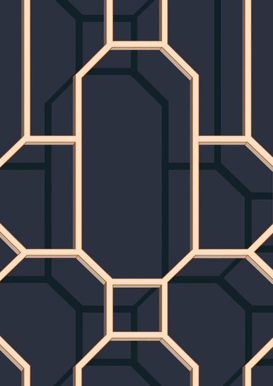 Kit Miles Fretwork Behang 8941 501