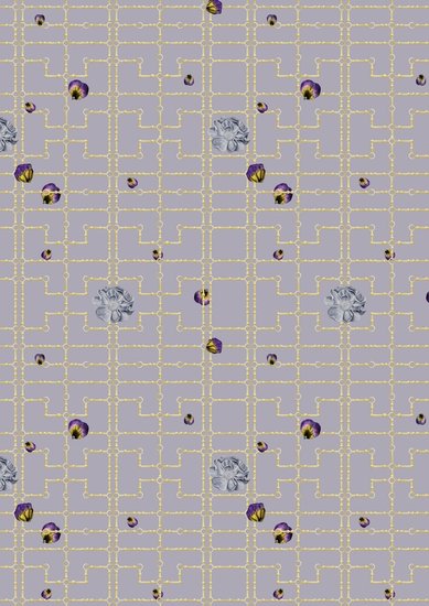 Kit Miles Quinn Orchid Behang TITAN MICA 8003