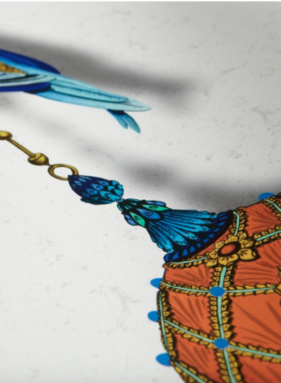 Kit Miles Pendants and Ornamental Birds Behang 8941 4003