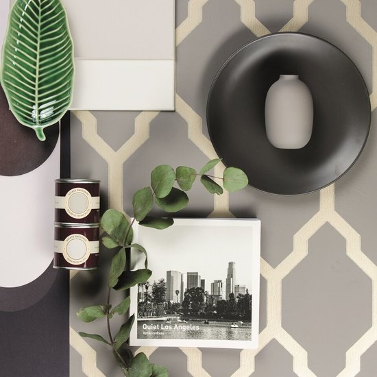 Farrow and Ball Tessella Metallic Behang BP3613