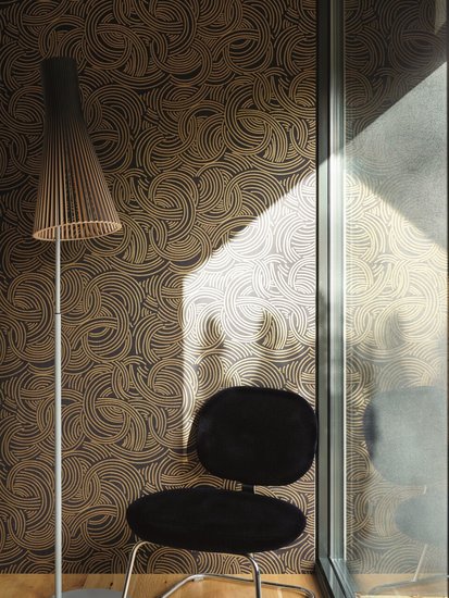 Farrow and Ball Tourbillon Metallic Behang BP4809