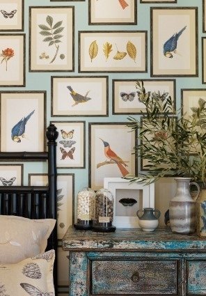 sanderson picture gallery behang  sfeer