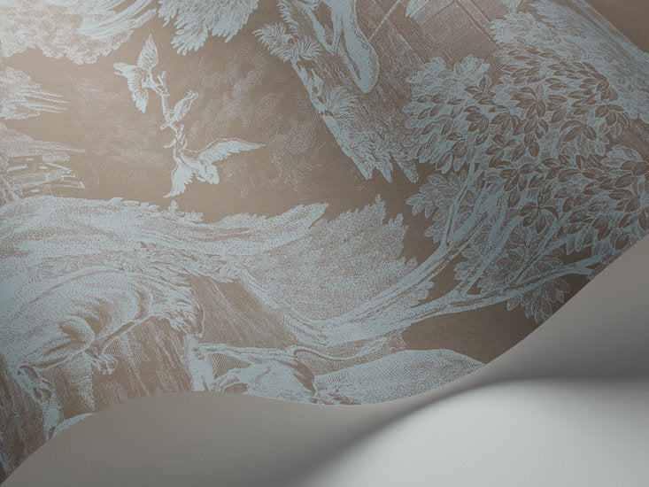 versailles behang papier cole and son behang close up