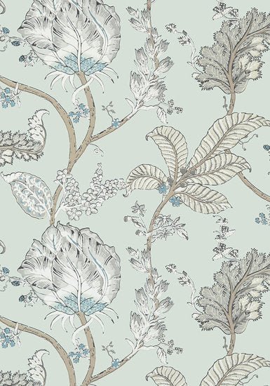 Anna French Kalamkari Vine Behang Palampore AT78737 - LAB COLOUR THE WORLD