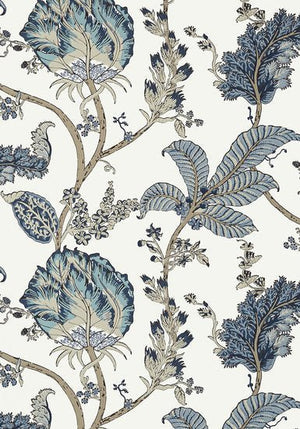 Anna French Kalamkari Vine Behang Palampore AT78738 - LAB COLOUR THE WORLD