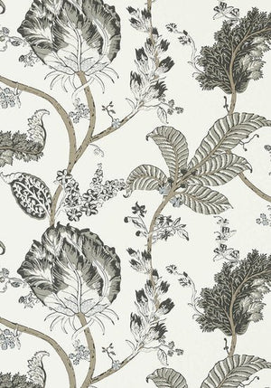 Anna French Kalamkari Vine Behang Palampore AT78739 - LAB COLOUR THE WORLD