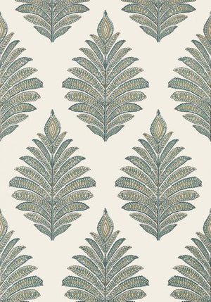 Anna French Palampore Leaf Behang Palampore AT78723 - LAB COLOUR THE WORLD