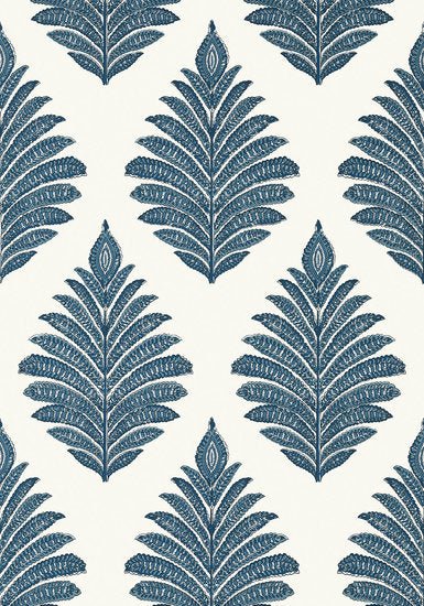 Anna French Palampore Leaf Behang Palampore AT78725 - LAB COLOUR THE WORLD