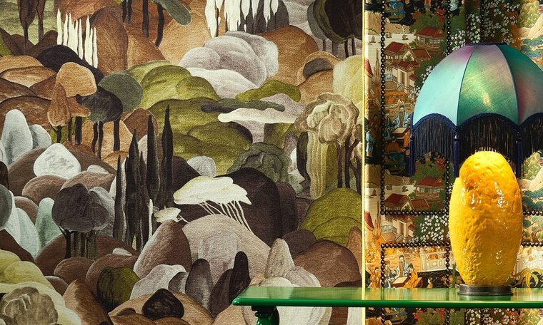 ARTE All'Ombra dei Cipressi Behang 97501 - LAB COLOUR THE WORLD