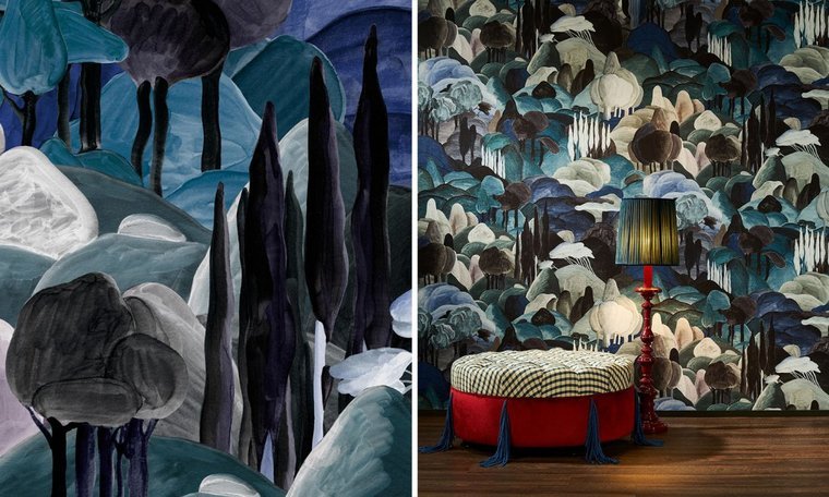 ARTE All'Ombra dei Cipressi Behang 97502 - LAB COLOUR THE WORLD