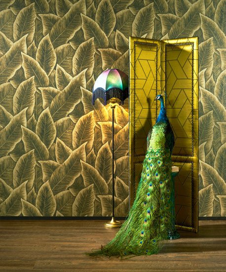 ARTE Bird of Paradise Behang Gold 97571 - LAB COLOUR THE WORLD