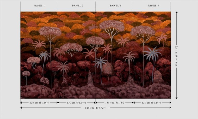 ARTE Ciel Tropical Behang 97651 - LAB COLOUR THE WORLD