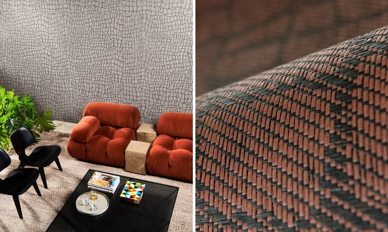 ARTE Croc Behang Dark Bronze 22043 - LAB COLOUR THE WORLD