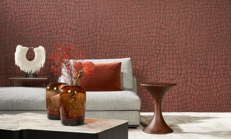 ARTE Croc Behang Light Grey 22042 - LAB COLOUR THE WORLD