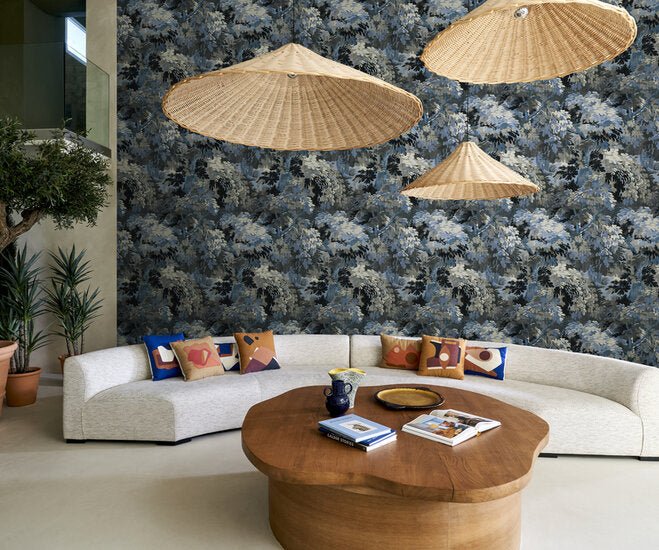 ARTE Diore Behang Cobalt 48013 - LAB COLOUR THE WORLD