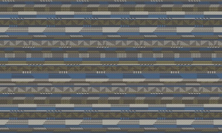 ARTE Etno Behang Blue Gold 22000 - LAB COLOUR THE WORLD